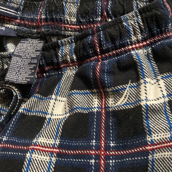 NAUTICA PLAID FLEECE SLEEP PANT - Picture 3 of 3